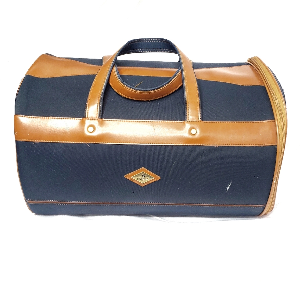 ♥️HP♥️ Vintage Carlain Handmade Pet Travel Carrier